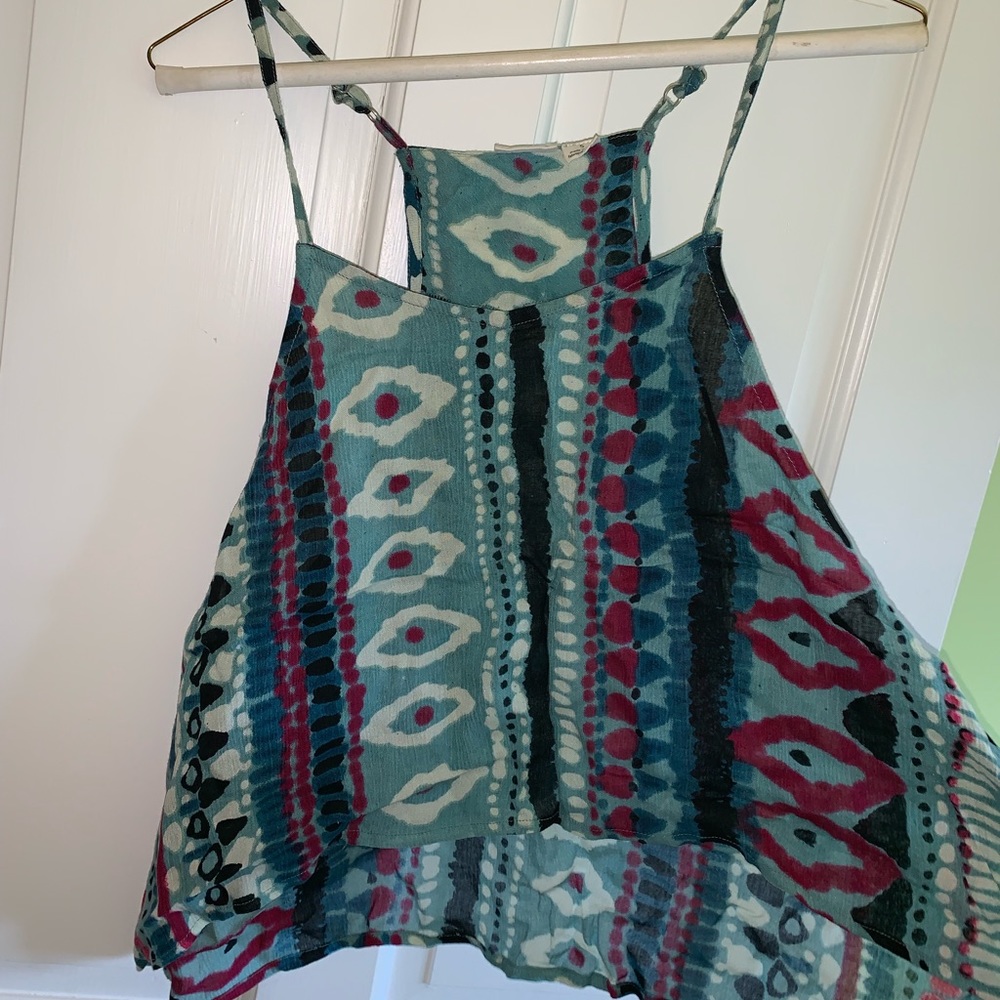 Colored tank